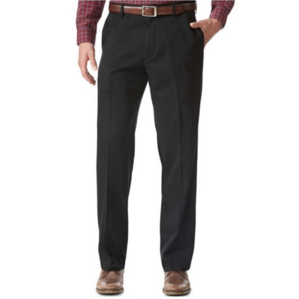 Dockers D4 relaxed fit black pants size 38/32